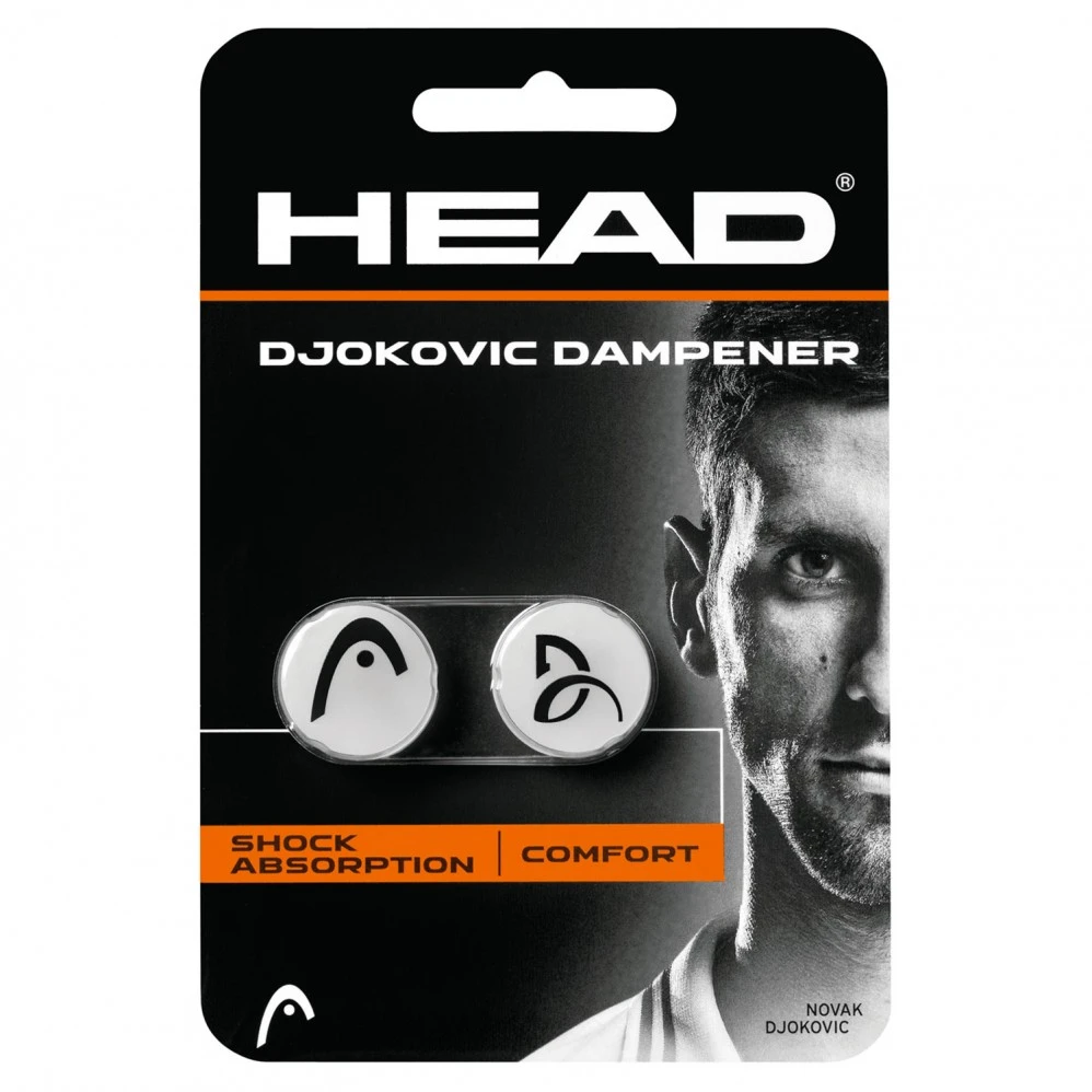 Antivibrateurs Head Djokovic Dampener X 2 3 Antivibrateurs Head Djokovic Dampener X 2