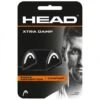 Antivibrateurs Head Xtra Damp Noir / Blanc X 2 -EXTREME TENNIS Soldes antivibrateurs head xtra damp noir blanc x 2