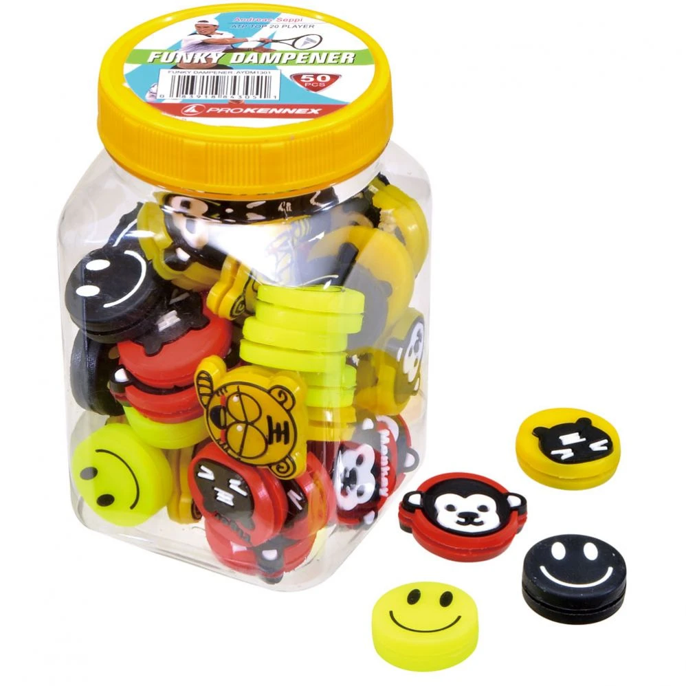 Antivibrateurs Pro Kennex Funky Damp X 50 3 Antivibrateurs Pro Kennex Funky Damp X 50