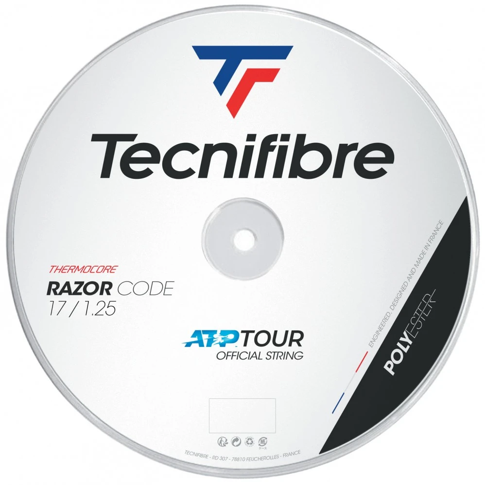 Bobine Tecnifibre Razor Code White 200m 3 Bobine Tecnifibre Razor Code White 200m