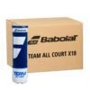 Carton 18 Tubes De 4 Balles Babolat Team All Court