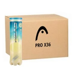 Carton 36 Tubes De 4 Balles Head Pro