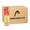 Carton De 18 Tubes De 4 Balles Head Championship -EXTREME TENNIS Soldes carton de 18 tubes de 4 balles head championship