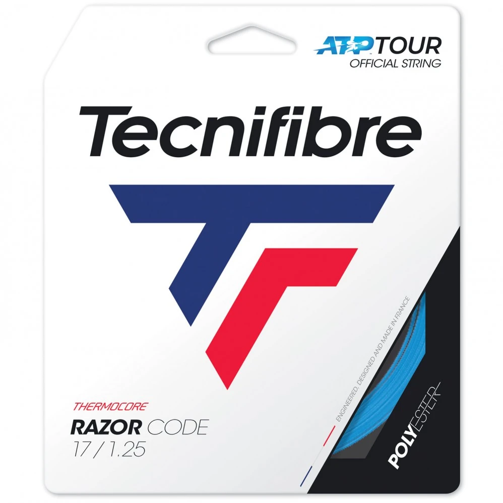 Cordage Tecnifibre Razor Code Bleu 12m 3 Cordage Tecnifibre Razor Code Bleu 12m