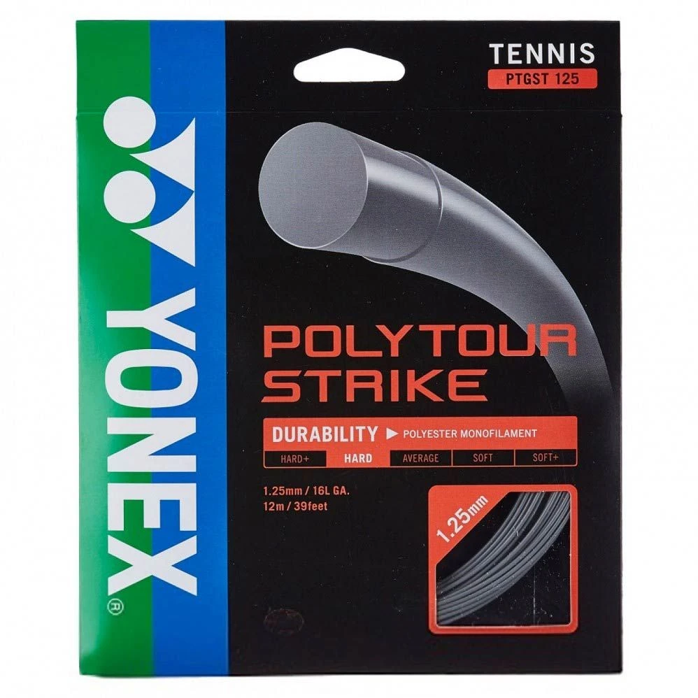Cordage Yonex Poly Tour Strike Gris 12m 3 Cordage Yonex Poly Tour Strike Gris 12m