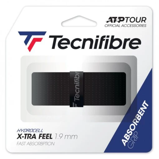 Grip Tecnifibre X-Tra Feel Noir -EXTREME TENNIS Soldes grip tecnifibre x tra feel noir