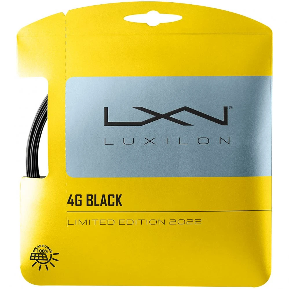 Luxilon 4G Black 125 12m 3 Luxilon 4G Black 125 12m