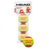 Sachet 3 Balles Head TIP Rouge -EXTREME TENNIS Soldes sachet 3 balles head tip rouge