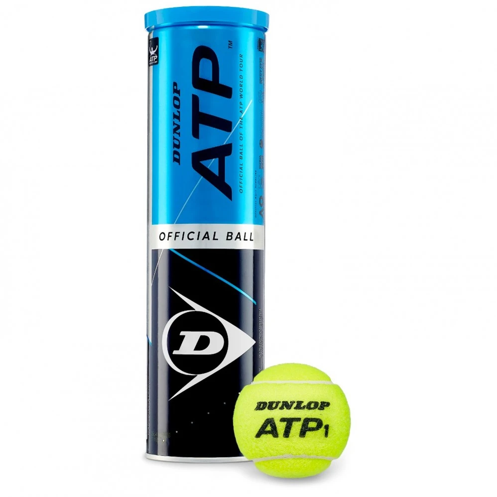 Tube De 4 Balles Dunlop ATP 2 Tube De 4 Balles Dunlop ATP
