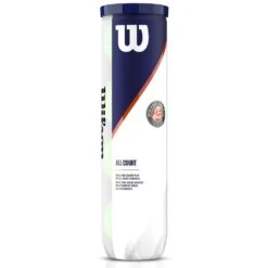 Tube De 4 Balles Wilson Roland Garros All Court